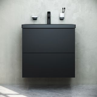 Тумба под раковину Am.Pm Gem 60см чёрный матовый M90FHX06022BM