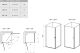 Душевая дверь Ravak Chrome CRV1-100 1QVA0C01Z1 Transparent профиль хром