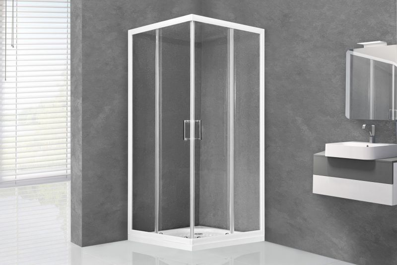 Душевой уголок Royal Bath HPD 115x120см белый RB12115HPD-T
