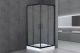 Душевой уголок Royal Bath HP 80x80см чёрный RB80HP-T-BL