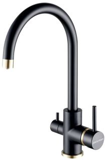 Смеситель для кухни Paulmark Essen Es213211-401BR антрацит/бронза Смеситель для кухни Paulmark Essen Es213211-401BR антрацит/бронза