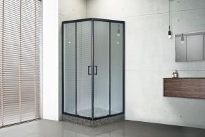 Душевой уголок Royal Bath HPD 80x80см чёрный RB80HPD-C-BL