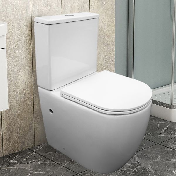 Унитаз напольный Azario Verona AZ-8301 безободковый смыв торнадо с сиденьем микролифт Унитаз напольный Azario Verona AZ-8301 безободковый смыв торнадо с сиденьем микролифт