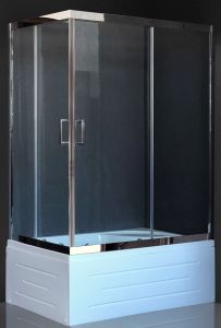 Душевой уголок Royal Bath BP 120x80см правый хром RB8120BP-T-CH-R