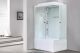 Душевая кабина Royal Bath BP левая стекло белое/матовое 100x80см RB8100BP5-WC-L