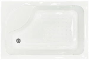 Душевой поддон Royal Bath 100x80см левый белый RB8100BP-L