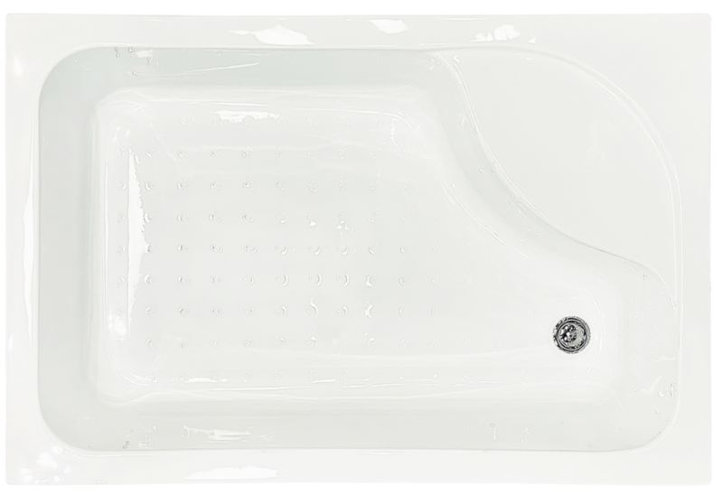 Душевой поддон Royal Bath 100x80см правый белый RB8100BP-R