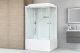 Душевая кабина Royal Bath BP левая стекло белое/прозрачное 100x80см RB8100BP5-WT-L