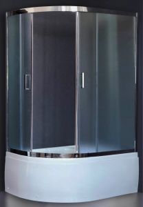 Душевой уголок Royal Bath BK 120x80см правый хром RB8120BK-C-CH-R