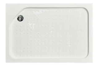 Душевой уголок Royal Bath HP левый 120x80см чёрный RB8120HP-T-BL-L