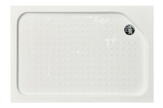 Душевой уголок Royal Bath HP правый 120x80см чёрный RB8120HP-T-BL-R