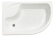 Душевой уголок Royal Bath BK левый 120x80см чёрный RB8120BK-T-BL-L