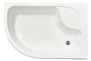 Душевой уголок Royal Bath BK правый 120x80см чёрный RB8120BK-T-BL-R