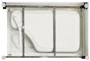 Душевой поддон Royal Bath 120x80см левый белый RB8120BP-L