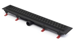 Душевой лоток Paini Medium CH850MC 85см чёрный матовый Душевой лоток Paini Medium CH850MC 85см чёрный матовый