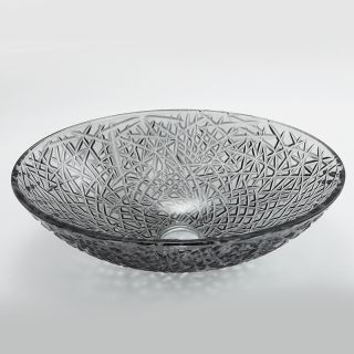 Раковина Armadi Art хрустальная овальная черный