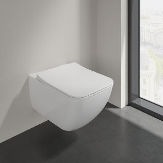 Унитаз подвесной Villeroy Boch Venticello 4611RL01 с сиденьем Микролифт Унитаз подвесной Villeroy Boch Venticello 4611RL01 с сиденьем Микролифт