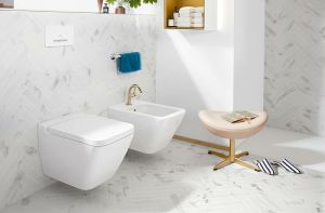 Биде Villeroy Boch Finion 446500R1 подвесное Альпийский белый