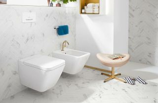 Биде Villeroy Boch Finion 446500R1 подвесное Альпийский белый Биде Villeroy Boch Finion 446500R1 подвесное Альпийский белый