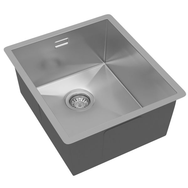 Мойка кухонная Reflexion Como 38-SS  RX2038SS полированная сталь