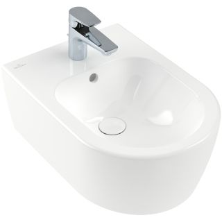 Биде Villeroy Boch Avento 54050001 подвесное Альпийский белый Биде Villeroy Boch Avento 54050001 подвесное Альпийский белый