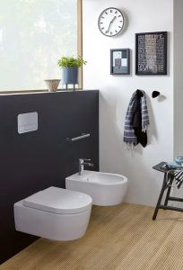 Унитаз подвесной Villeroy & Boch Avento 5656HR01  с сиденьем Микролифт