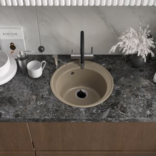 Мойка кухонная Reflexion Arena 48-BE RF0148BE бежевый