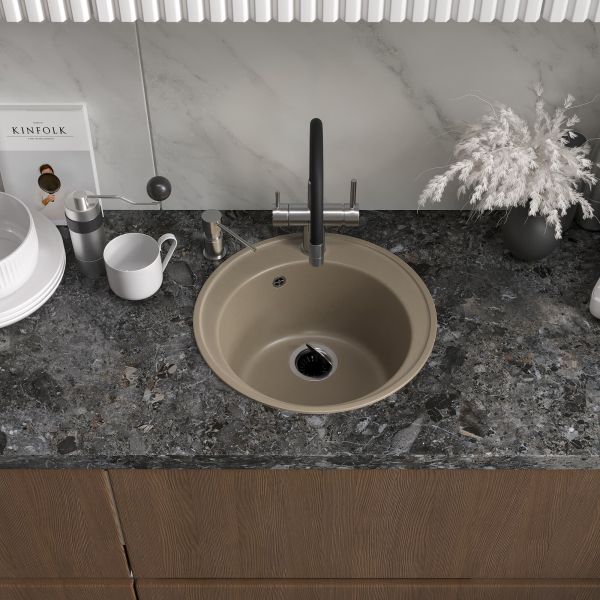 Мойка кухонная Reflexion Arena 48-BE RF0148BE бежевый