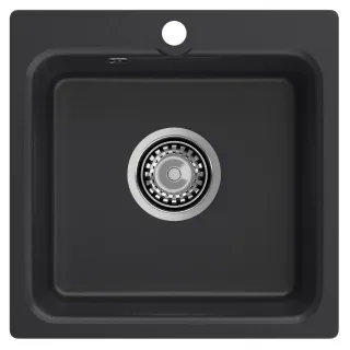 Мойка кухонная Reflexion Base 43-BL RX0743BL черный