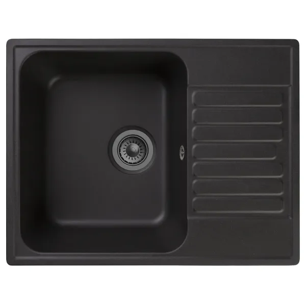 Мойка кухонная Reflexion Prima 60-BE RF0460BL черный