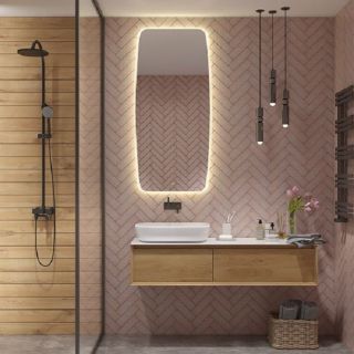Зеркало с холодной подсветкой Art&Max Forli 70x150см AM-For-700-1500-DS-F Зеркало с холодной подсветкой Art&Max Forli 70x150см AM-For-700-1500-DS-F
