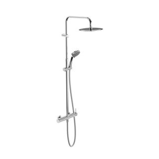 Душевая стойка Kerama Marazzi Nota 8236KM.21.018 на 2 потока с механическим смесителем и с ручным душем на 5 режимов хром Душевая стойка Kerama Marazzi Nota 8236KM.21.018 на 2 потока с механическим смесителем и с ручным душем на 5 режимов хром
