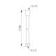 Душевой шланг Aquanika Aquaflex AQA001-175 хром