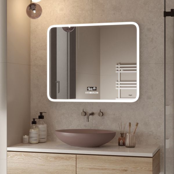 Зеркало Reflexion Party RF4716PT с LED подсветкой сенсором музыкальным блоком 80х70