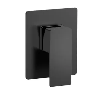 Встраиваемый смеситель на 1 источник AQUAme Savona AQM8807MB чёрный матовый