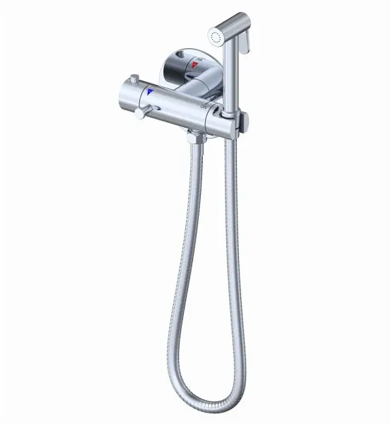 Гигиенический душ с термостатом Gappo G7290 хром