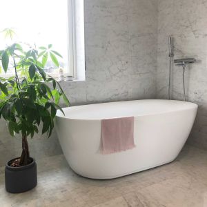Акриловая ванна Cerutti SPA Como CT7386 отдельностоящая 170x75см