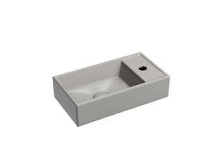 Раковина подвесная Ceramicanova Элемент (Element) CN6051LMH 41 см антрацит матовый