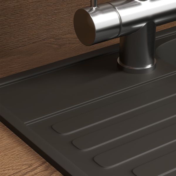 Мойка кухонная Reflexion Prima 60-BE RF0460BL черный