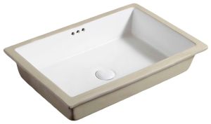 Раковина Gid Yj832 71152 встаиваемая снизу белая 50x40x18