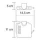 Wasserkraft Kammel K-8325 Держатель туалетной бумаги с крышкой