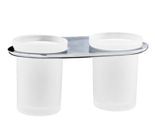 Wasserkraft Kammel K-8328D Подстаканник двойной стеклянный Wasserkraft Kammel K-8328D Подстаканник двойной стеклянный