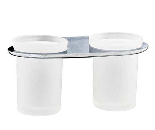 Wasserkraft Kammel K-8328D Подстаканник двойной стеклянный Wasserkraft Kammel K-8328D Подстаканник двойной стеклянный