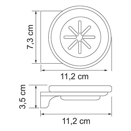 Wasserkraft Kammel K-8329 Мыльница стеклянная
