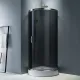 Душевой уголок AM.PM Like W83UG-333-095CG 95х95 см профиль хром стекло тонированное