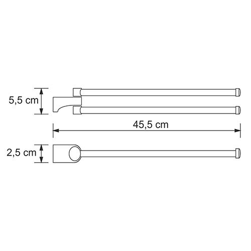 Wasserkraft Kammel K-8331 Держатель полотенец рога