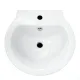 Раковина пьедестальная Sanita Luxe Арт WB.PD/Art/50-C/WHT.G/S1 50 см белый