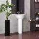 Раковина пьедестальная Sanita Luxe Арт WB.PD/Art/50-C/WHT.G/S1 50 см белый