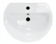 Раковина Sanita Luxe Бест WB.PD/Best/55-C/WHT.G/S1 55 см белый