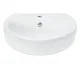 Раковина Sanita Luxe Бест WB.PD/Best/55-C/WHT.G/S1 55 см белый